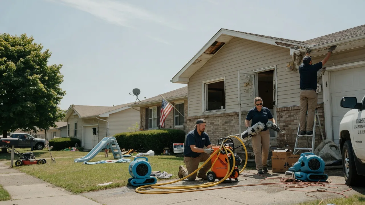 Water Damage Restoration in Chatham, IL near me